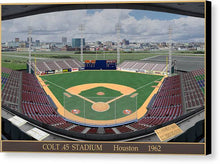 Load image into Gallery viewer, Colt .45 Stadium 1962 - Canvas Print
