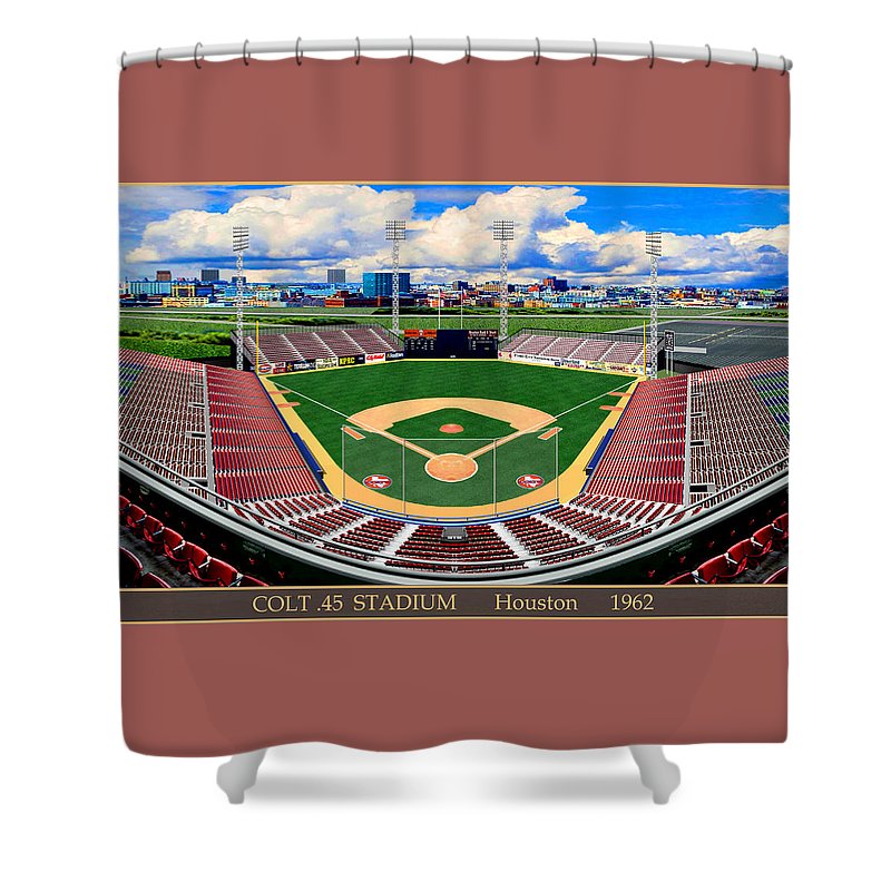 Colt .45 Stadium 1962 - Shower Curtain