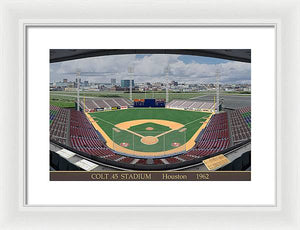 Colt .45 Stadium 1962 - Framed Print