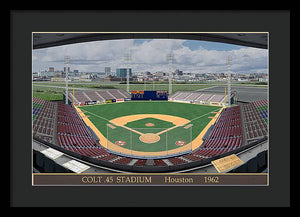 Colt .45 Stadium 1962 - Framed Print