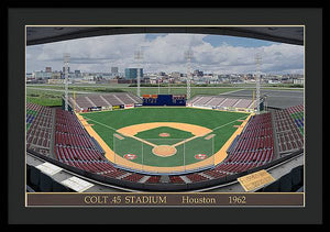 Colt .45 Stadium 1962 - Framed Print