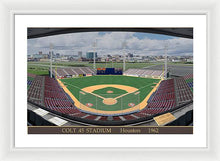 Load image into Gallery viewer, Colt .45 Stadium 1962 - Framed Print
