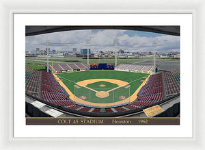 Colt .45 Stadium 1962 - Framed Print