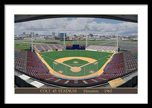 Load image into Gallery viewer, Colt .45 Stadium 1962 - Framed Print
