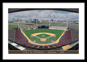 Colt .45 Stadium 1962 - Framed Print