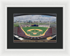 Colt .45 Stadium 1962 - Framed Print