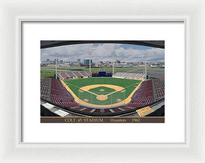 Colt .45 Stadium 1962 - Framed Print