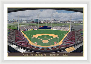 Colt .45 Stadium 1962 - Framed Print