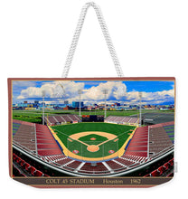 Load image into Gallery viewer, Colt .45 Stadium 1962 - Weekender Tote Bag
