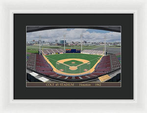 Colt .45 Stadium 1962 - Framed Print