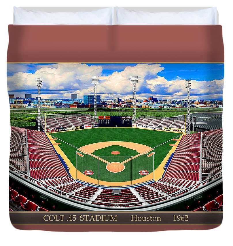 Colt .45 Stadium 1962 - Duvet Cover