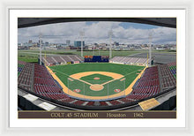 Load image into Gallery viewer, Colt .45 Stadium 1962 - Framed Print
