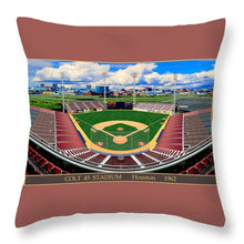 Load image into Gallery viewer, Colt .45 Stadium 1962 - Throw Pillow
