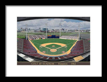 Load image into Gallery viewer, Colt .45 Stadium 1962 - Framed Print
