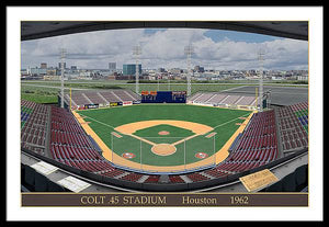 Colt .45 Stadium 1962 - Framed Print