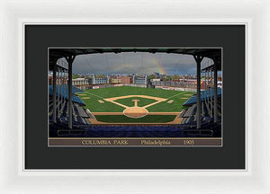 Columbia Park 1905 - Framed Print