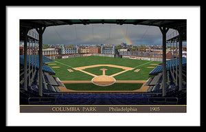 Columbia Park 1905 - Framed Print