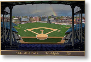 Columbia Park 1905 - Metal Print