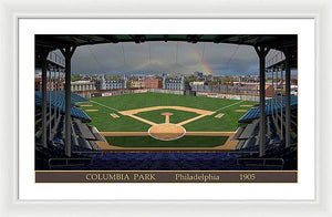 Columbia Park 1905 - Framed Print