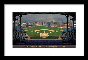 Columbia Park 1905 - Framed Print