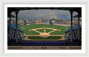 Columbia Park 1905 - Framed Print