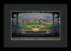 Columbia Park 1905 - Framed Print