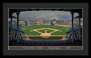 Columbia Park 1905 - Framed Print