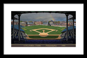 Columbia Park 1905 - Framed Print