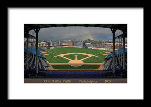 Columbia Park 1905 - Framed Print