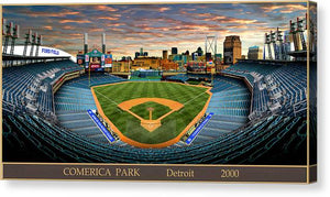 Comerica Park 2000 - Canvas Print