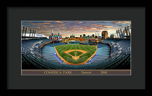 Comerica Park 2000 - Framed Print