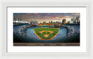 Comerica Park 2000 - Framed Print