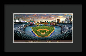 Comerica Park 2000 - Framed Print