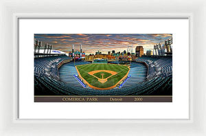 Comerica Park 2000 - Framed Print