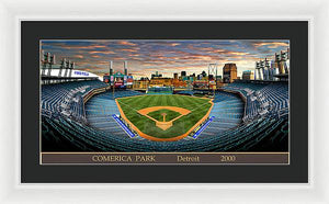 Comerica Park 2000 - Framed Print