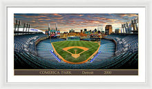 Load image into Gallery viewer, Comerica Park 2000 - Framed Print
