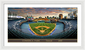 Comerica Park 2000 - Framed Print