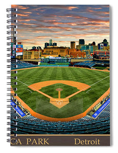 Comerica Park 2000 - Spiral Notebook