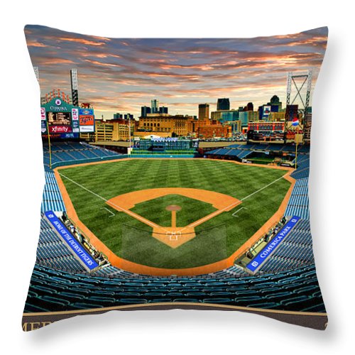 Comerica Park 2000 - Throw Pillow