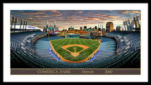 Load image into Gallery viewer, Comerica Park 2000 - Framed Print
