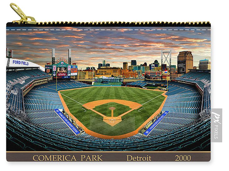 Comerica Park 2000 - Zip Pouch