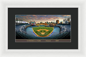 Comerica Park 2000 - Framed Print