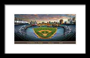 Comerica Park 2000 - Framed Print