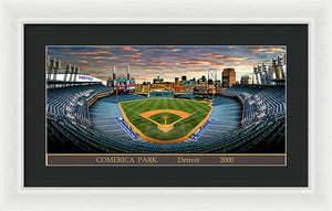 Comerica Park 2000 - Framed Print