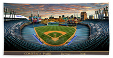 Load image into Gallery viewer, Comerica Park 2000 - Beach Towel
