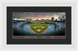 Comerica Park 2000 - Framed Print