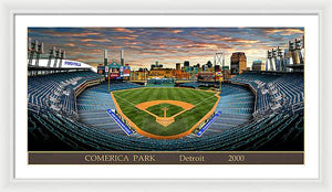 Comerica Park 2000 - Framed Print