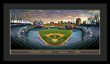 Load image into Gallery viewer, Comerica Park 2000 - Framed Print
