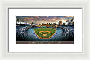 Comerica Park 2000 - Framed Print