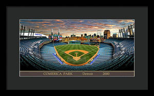 Comerica Park 2000 - Framed Print